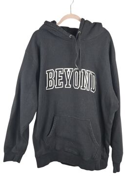 Beyond Collegiate Logo Hoodie Black Size 3XL